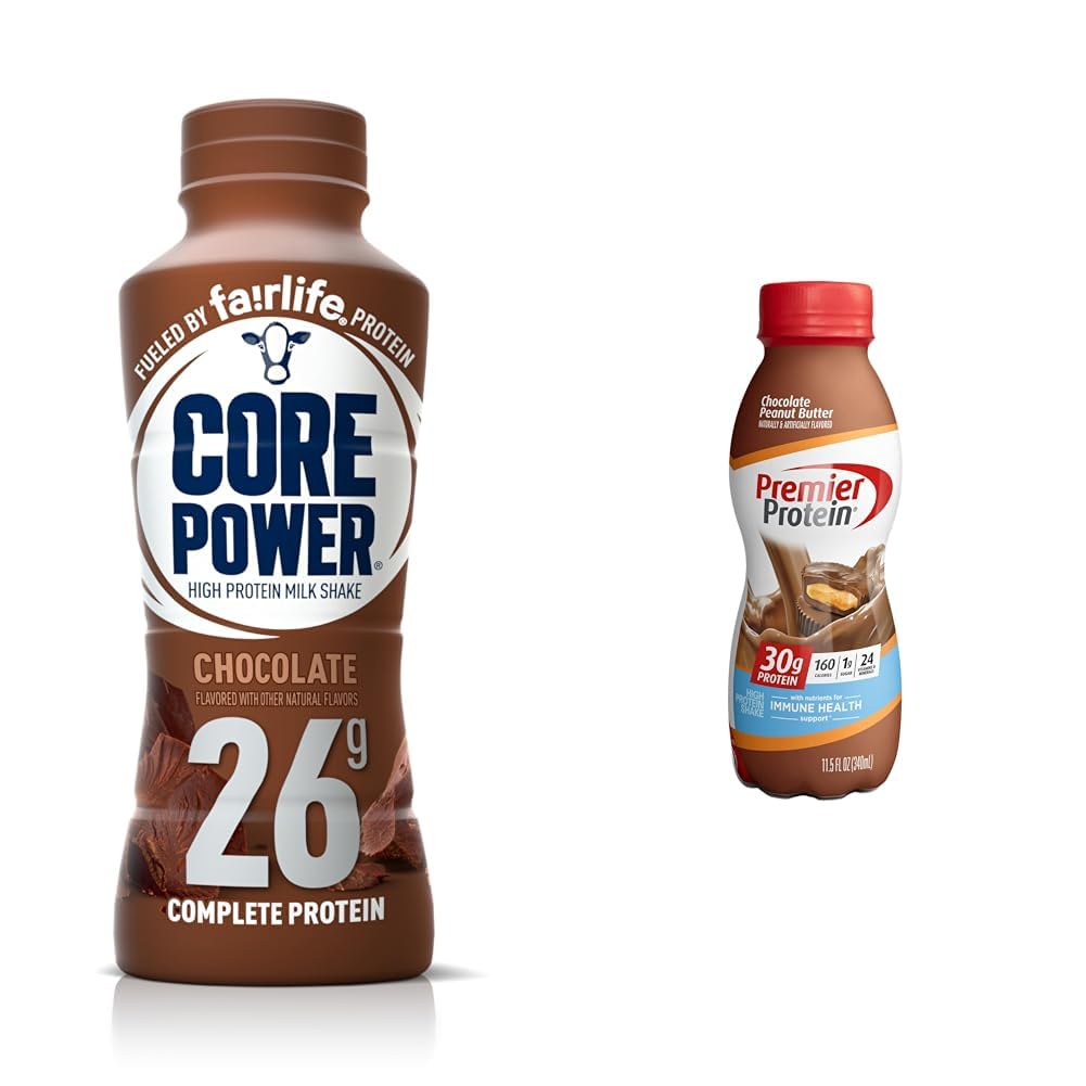 Chocolate Protein Shake 14 Fl Oz and 11.5 Fl Oz O516563