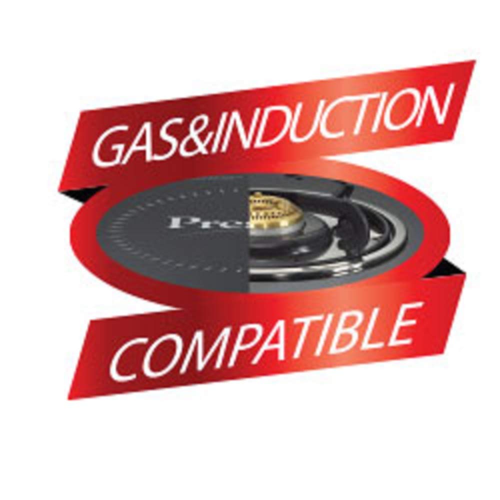 2 Litres Charcoal Black Hard Anodized Aluminum Pressure Cooker R650954