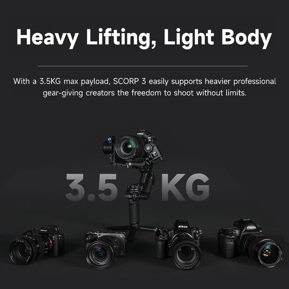 Camera Gimbal Stabilizer with Touch Screen B13501