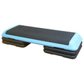 Adjustable Height Aerobic Step Platform with 4 Risers F3076