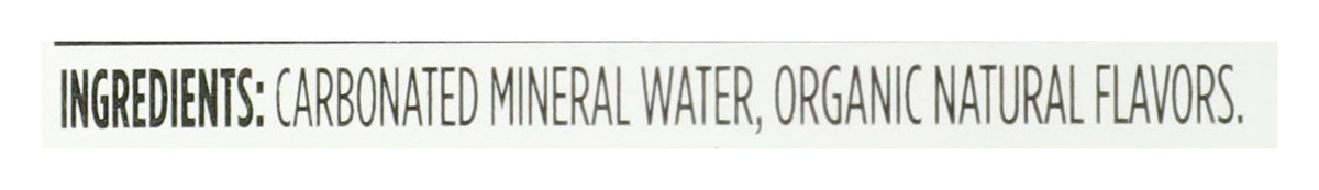 Organic Lemon Blueberry Italian Sparkling Mineral Water J6614