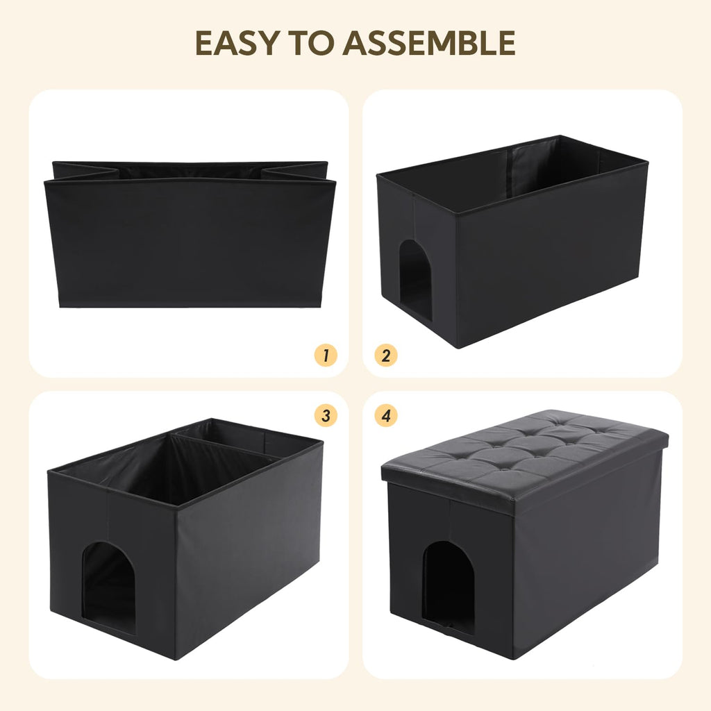Extra Large Cat Litter Box Enclosure E247849