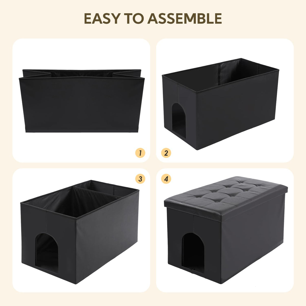 Extra Large Cat Litter Box Enclosure E247849