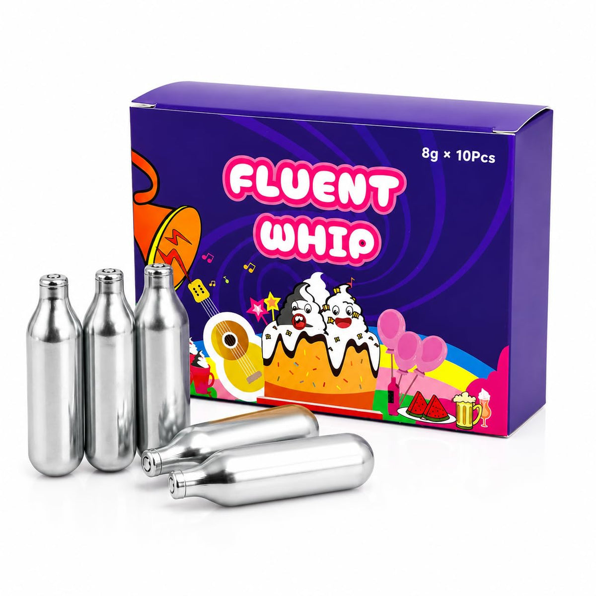 10-Pack 8g Whipped Cream Charger Y336157