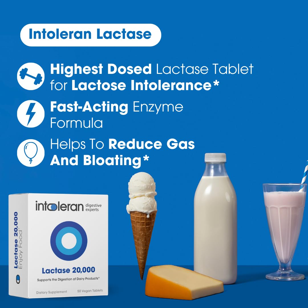 Lactase Digestive Enzymes 50 Scored Tablets O428263