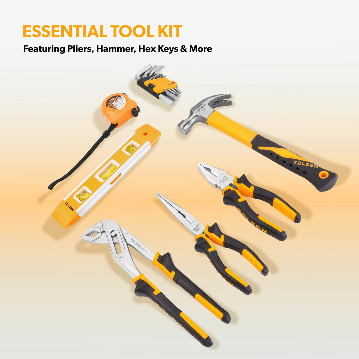 Household Tool Set with Toolbox Z23744