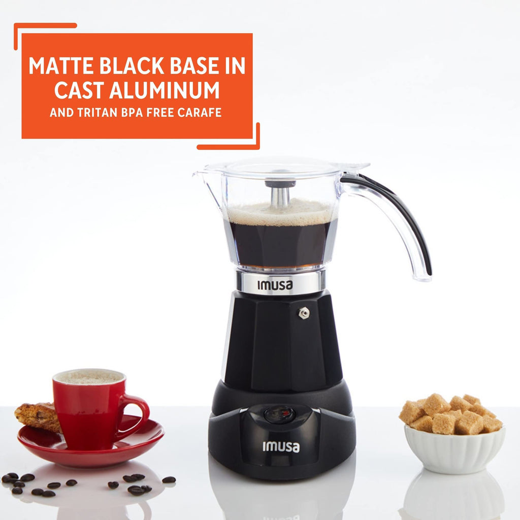 Black Electric Espresso Maker Q9418