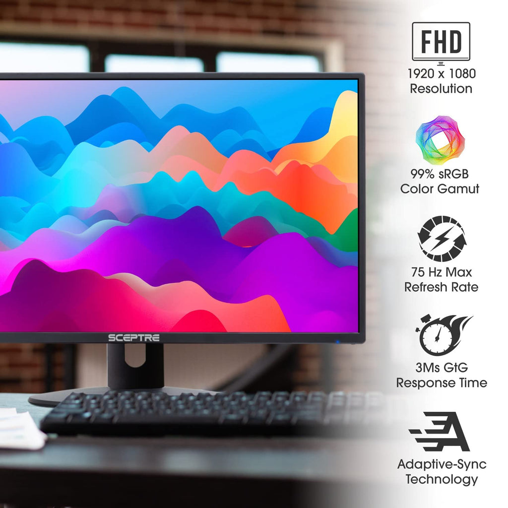 22 Inch FHD LED Monitor 75Hz 2X HDMI VGA N5307