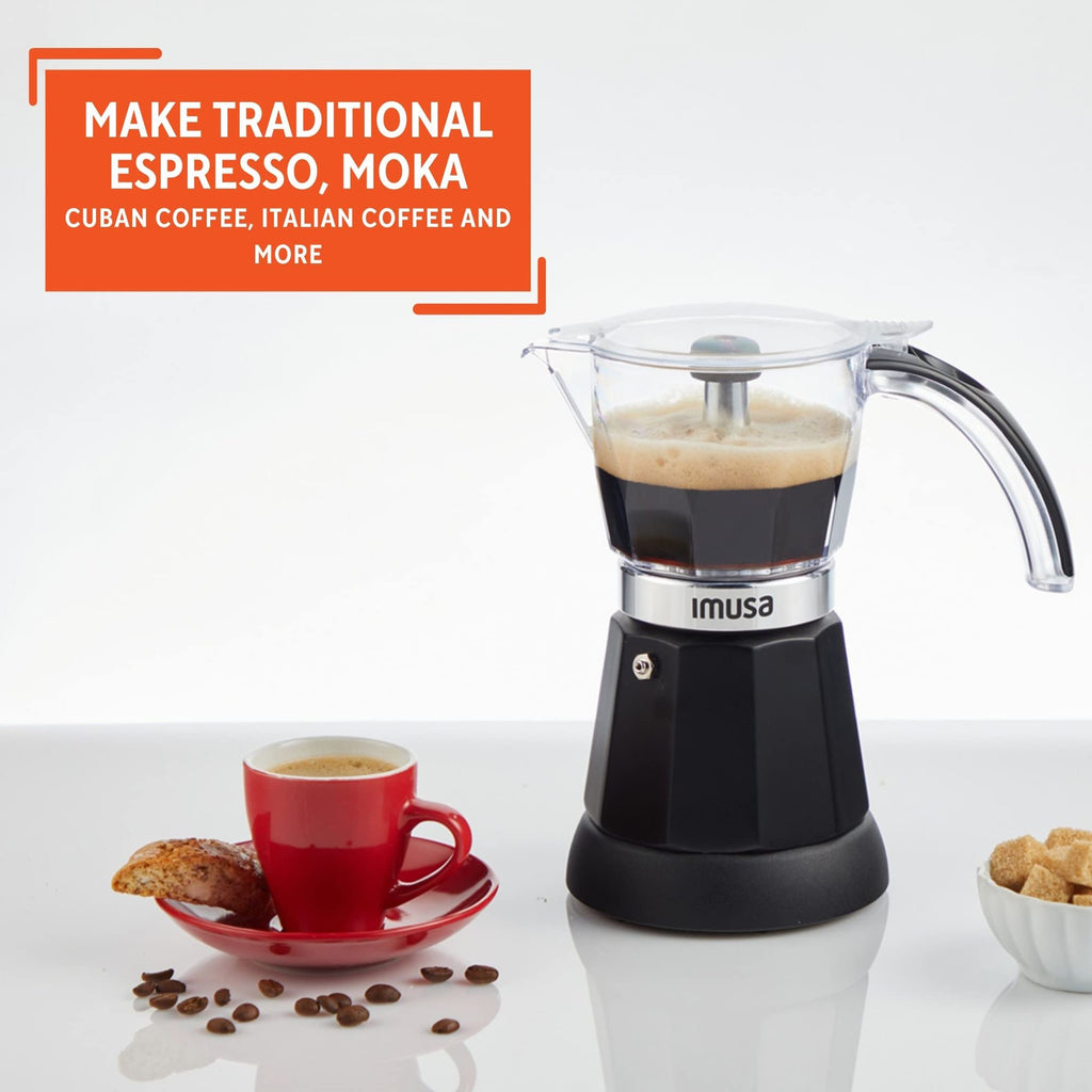 Black Electric Espresso Maker Q9418