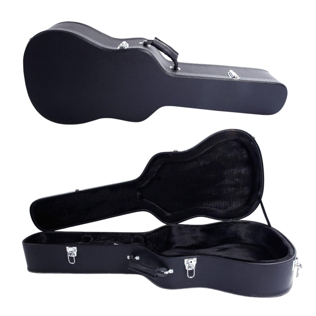 Black 41 Inch Acoustic Guitar Hard Case H375