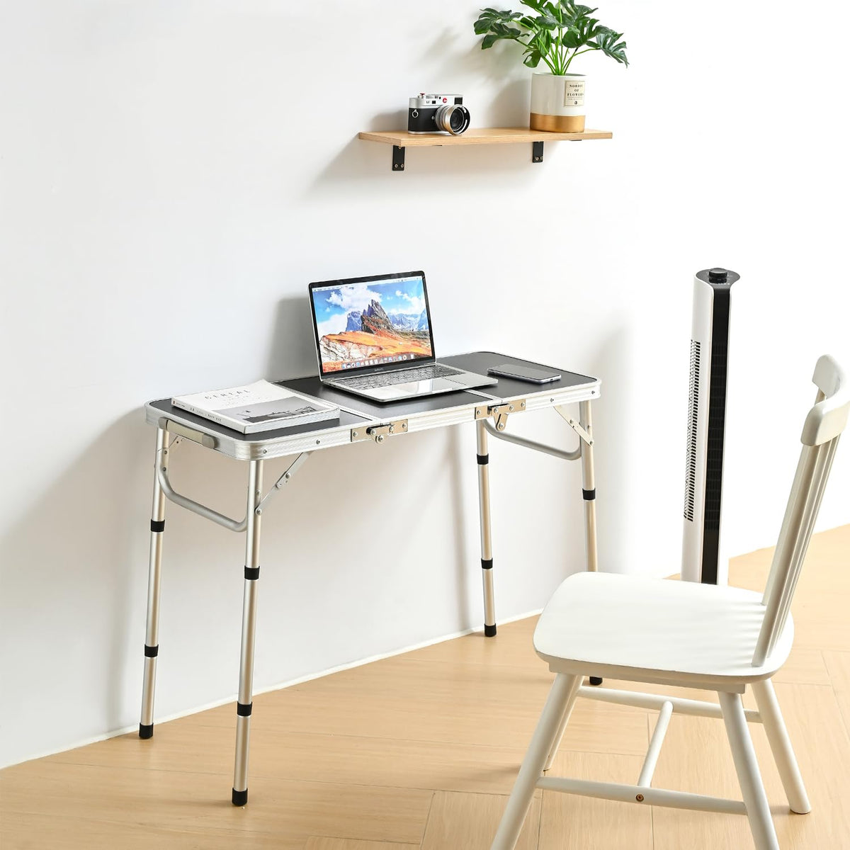 3ft Folding Camping Table with Storage Net U46462