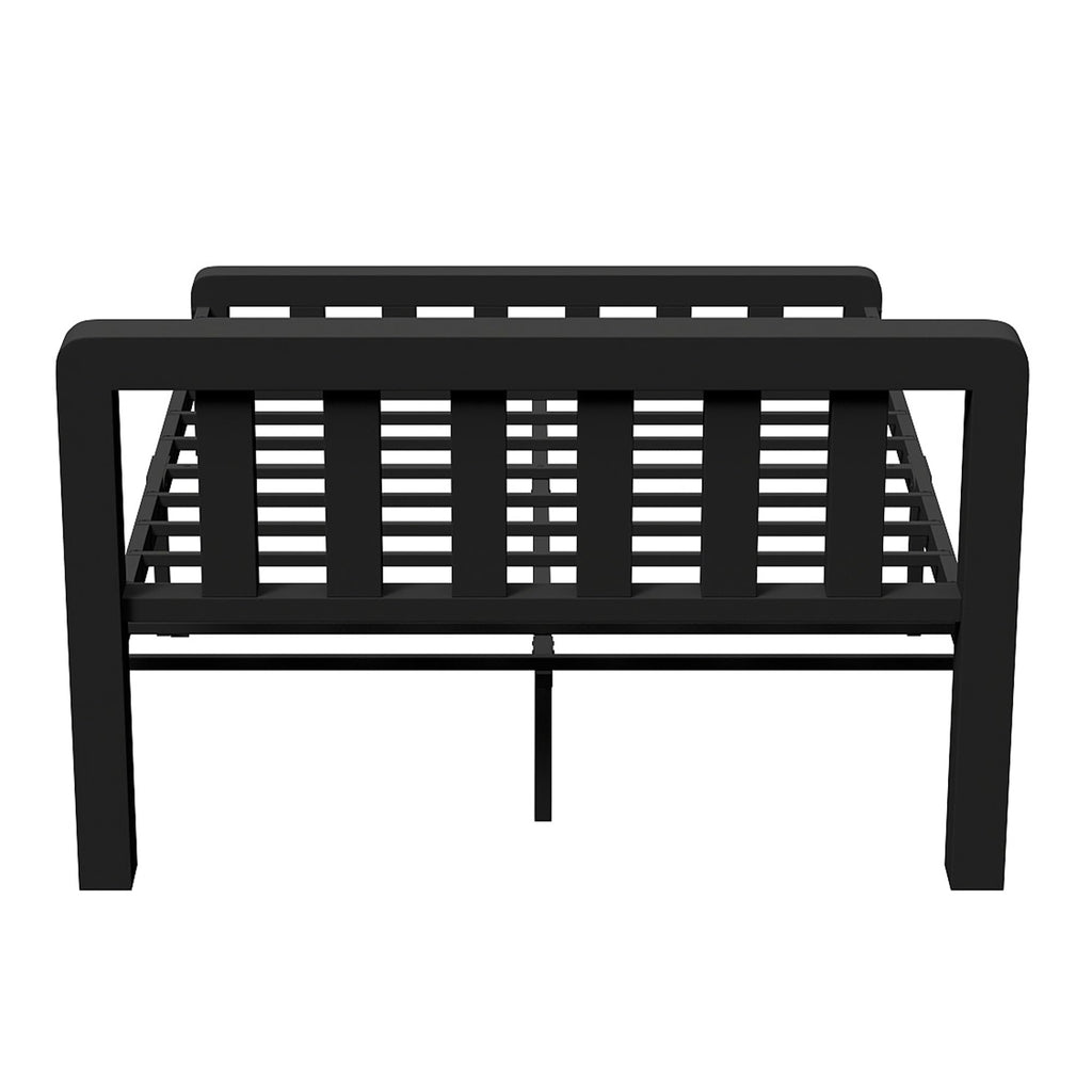Full Metal Platform Bed Frame with USB-C Charging Station F53548