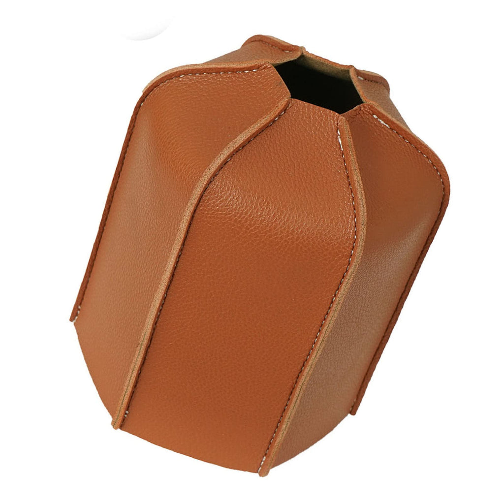 Flat Gas Tank Cover PU Leather Protective Case for 230g Butane Canister C259