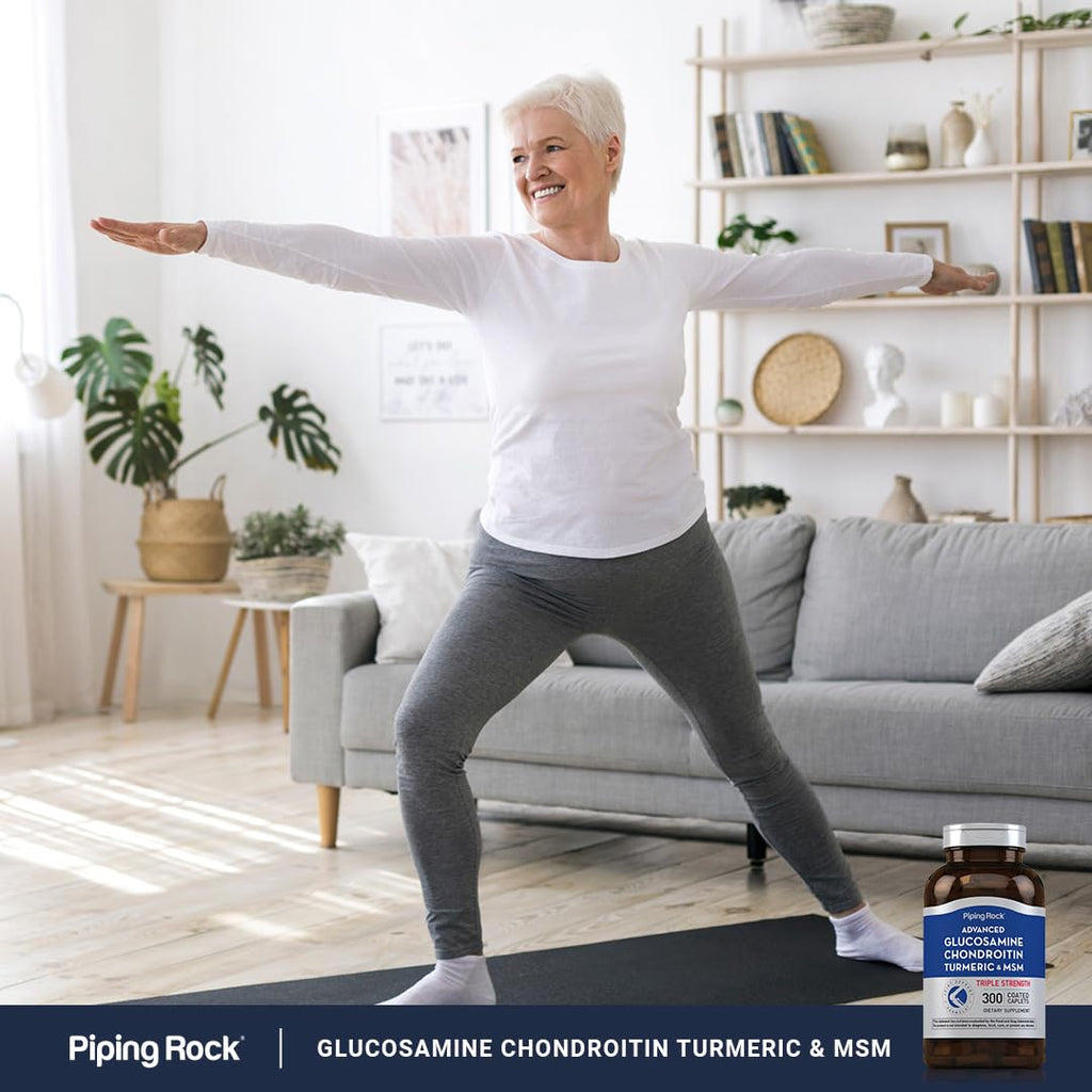 Glucosamine Chondroitin MSM Turmeric 300 Caplets R542348