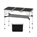 3ft Folding Camping Table with Storage Net U46462