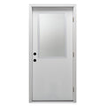 Steel Left Hand Outswing Prehung Door 30"x80" D965