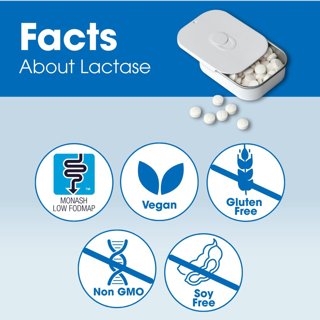 Lactase Digestive Enzymes 50 Scored Tablets O428263