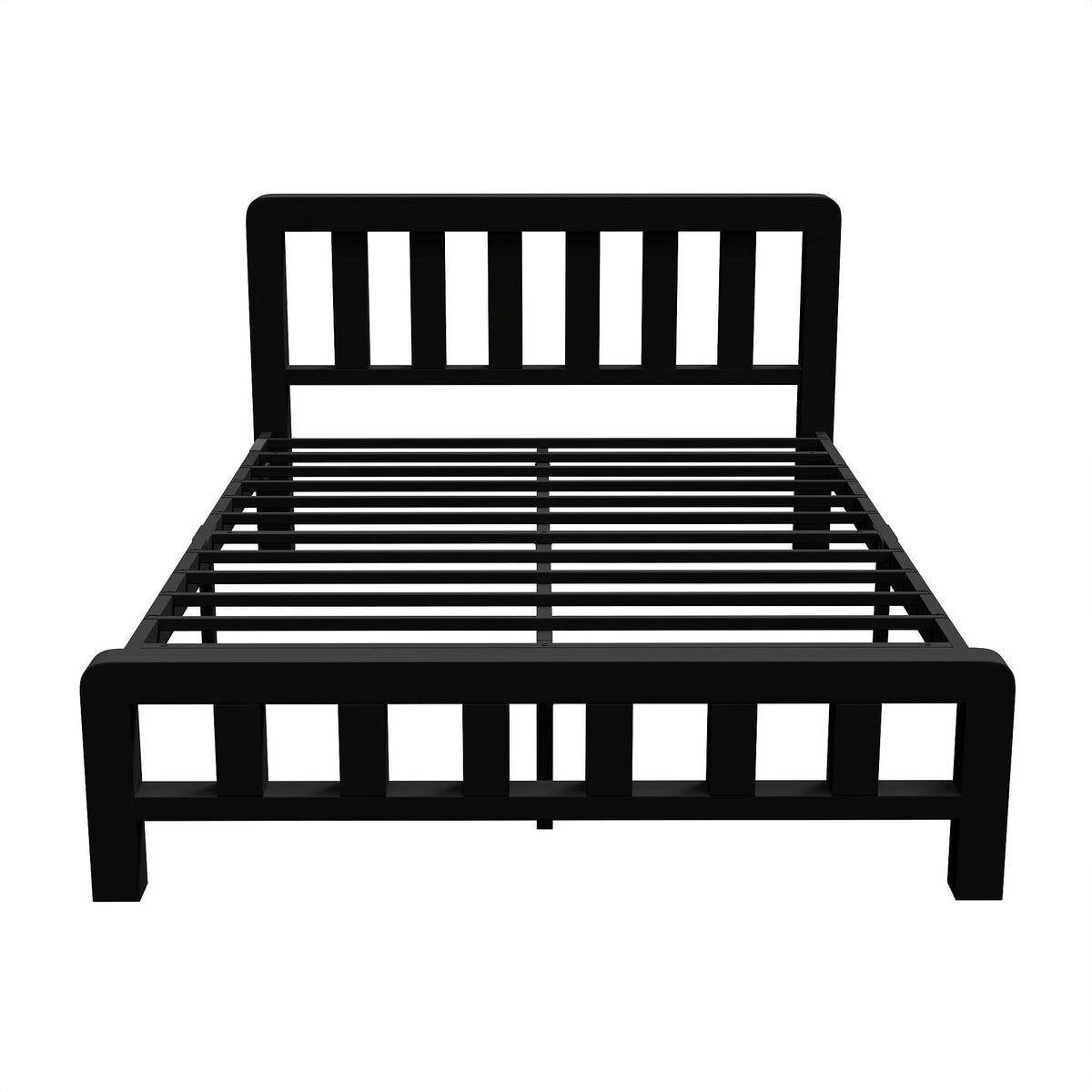 Full Metal Platform Bed Frame with USB-C Charging Station F53548