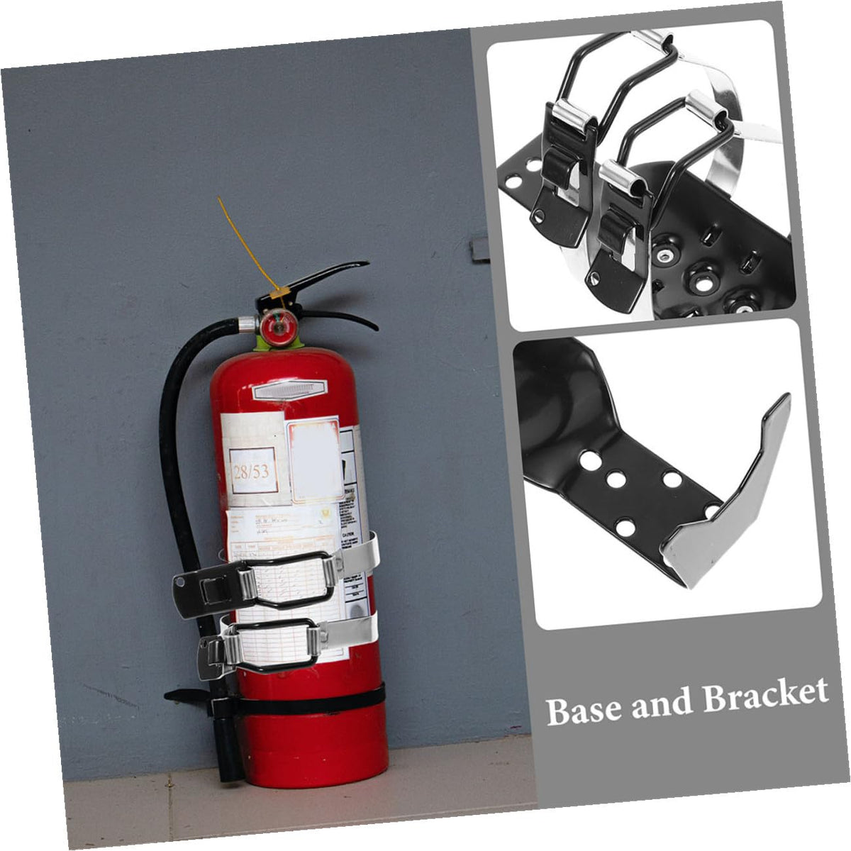 Fire Extinguisher Mounting Bracket Wall Rack Holder W9025