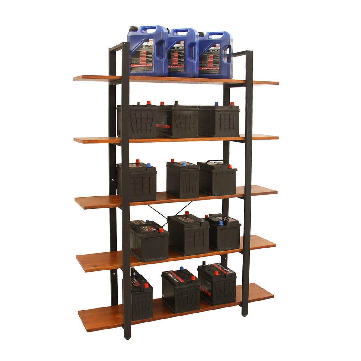 Solid Wood 5 Tier Bookshelf M68324