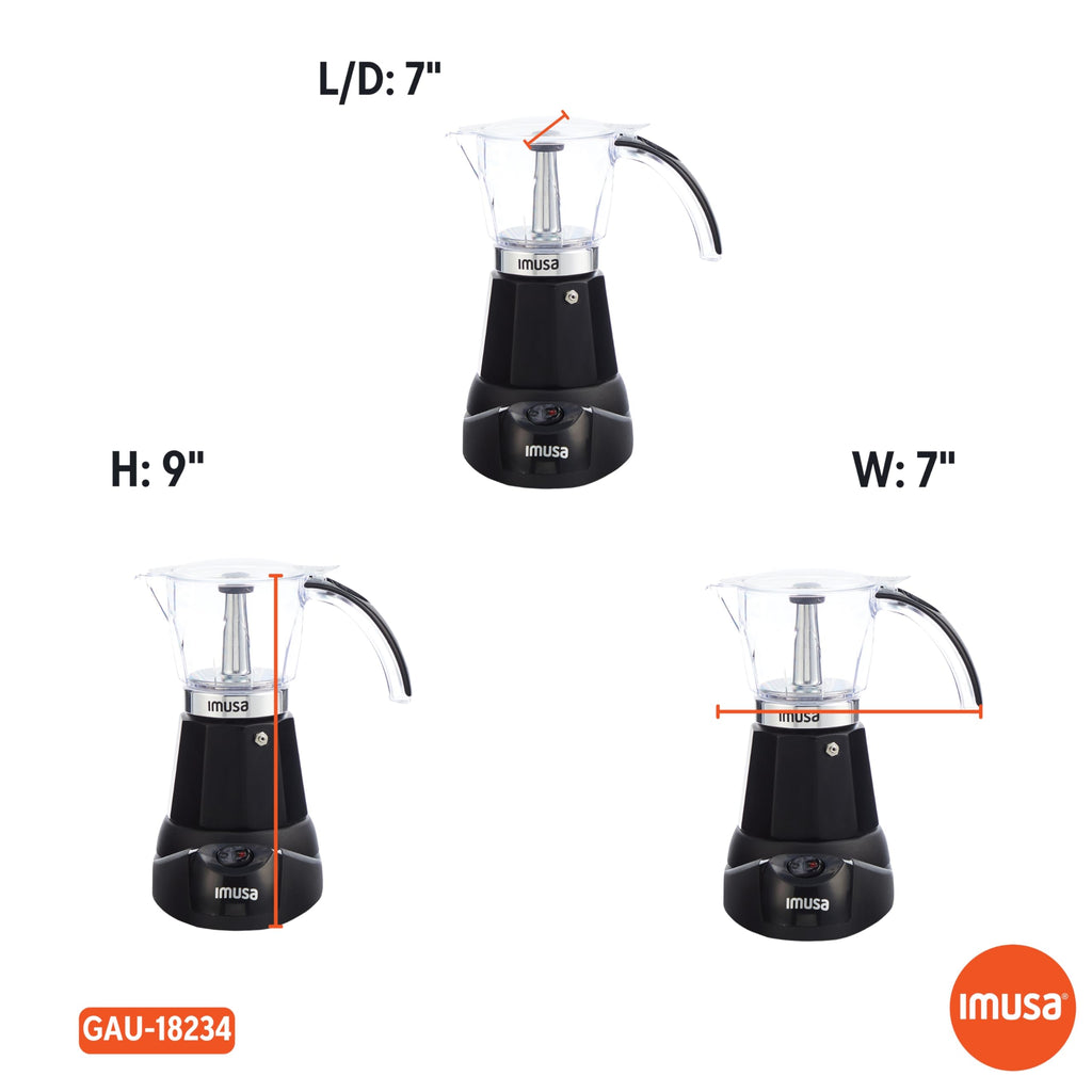 Black Electric Espresso Maker Q9418