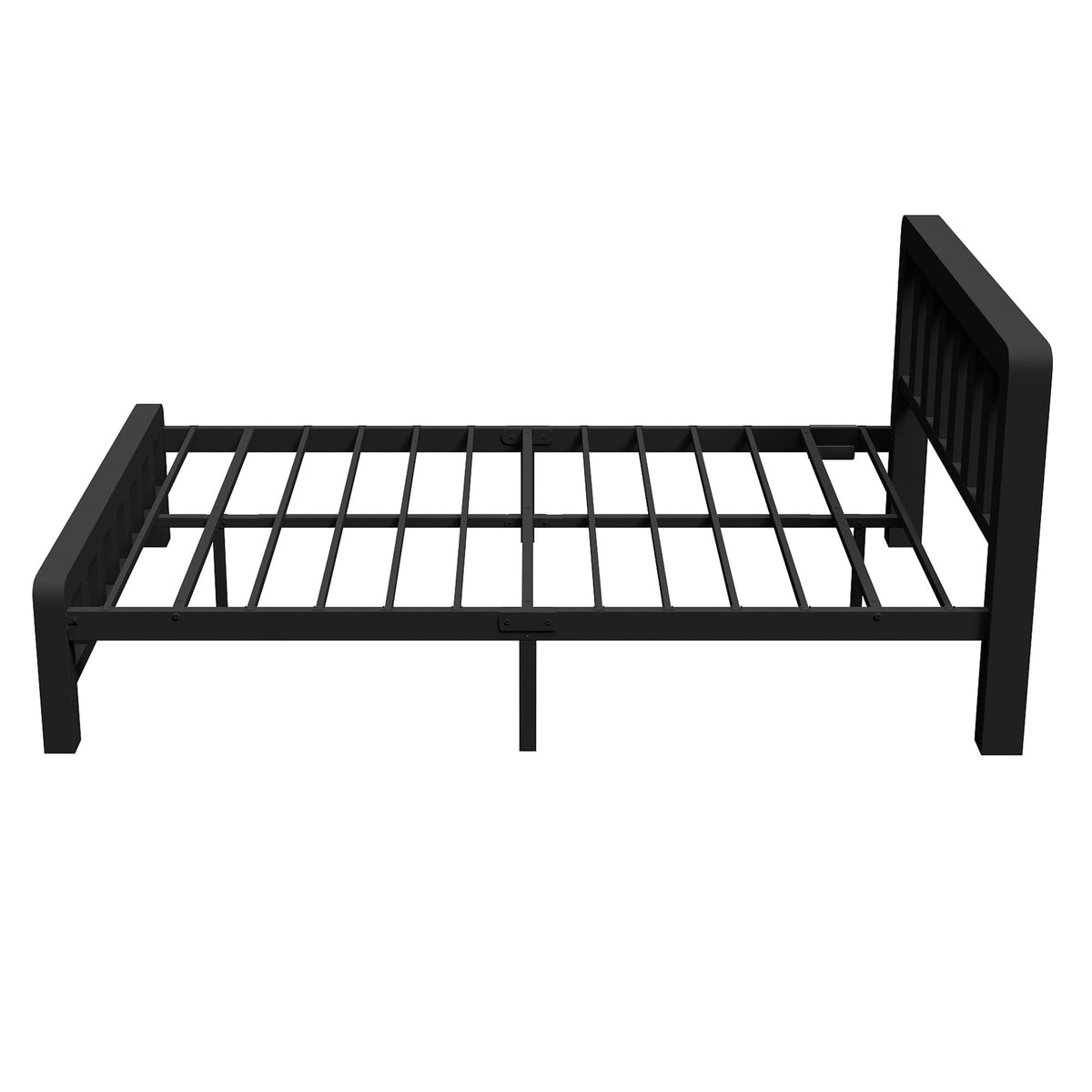 Full Metal Platform Bed Frame with USB-C Charging Station F53548