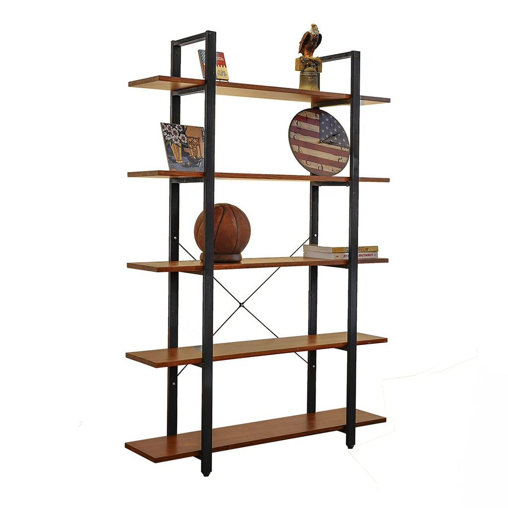 Solid Wood 5 Tier Bookshelf M68324