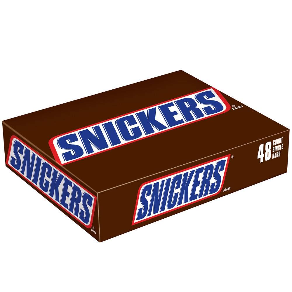 Milk Chocolate Peanuts Caramel Nougat Candy Bar 1.86 oz H144359