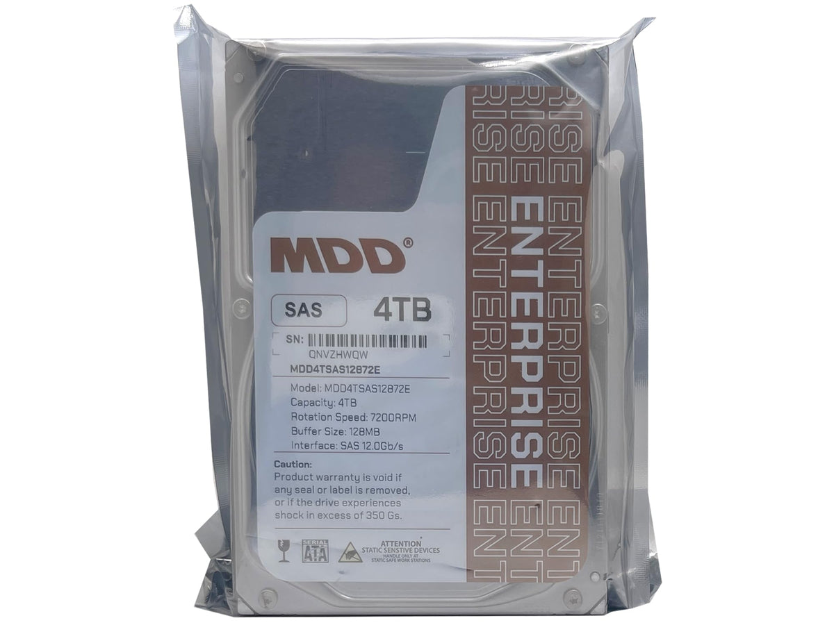 4TB 7200RPM 128MB Cache SAS 12Gb/s 3.5inch Internal Enterprise Hard Drive Y9248