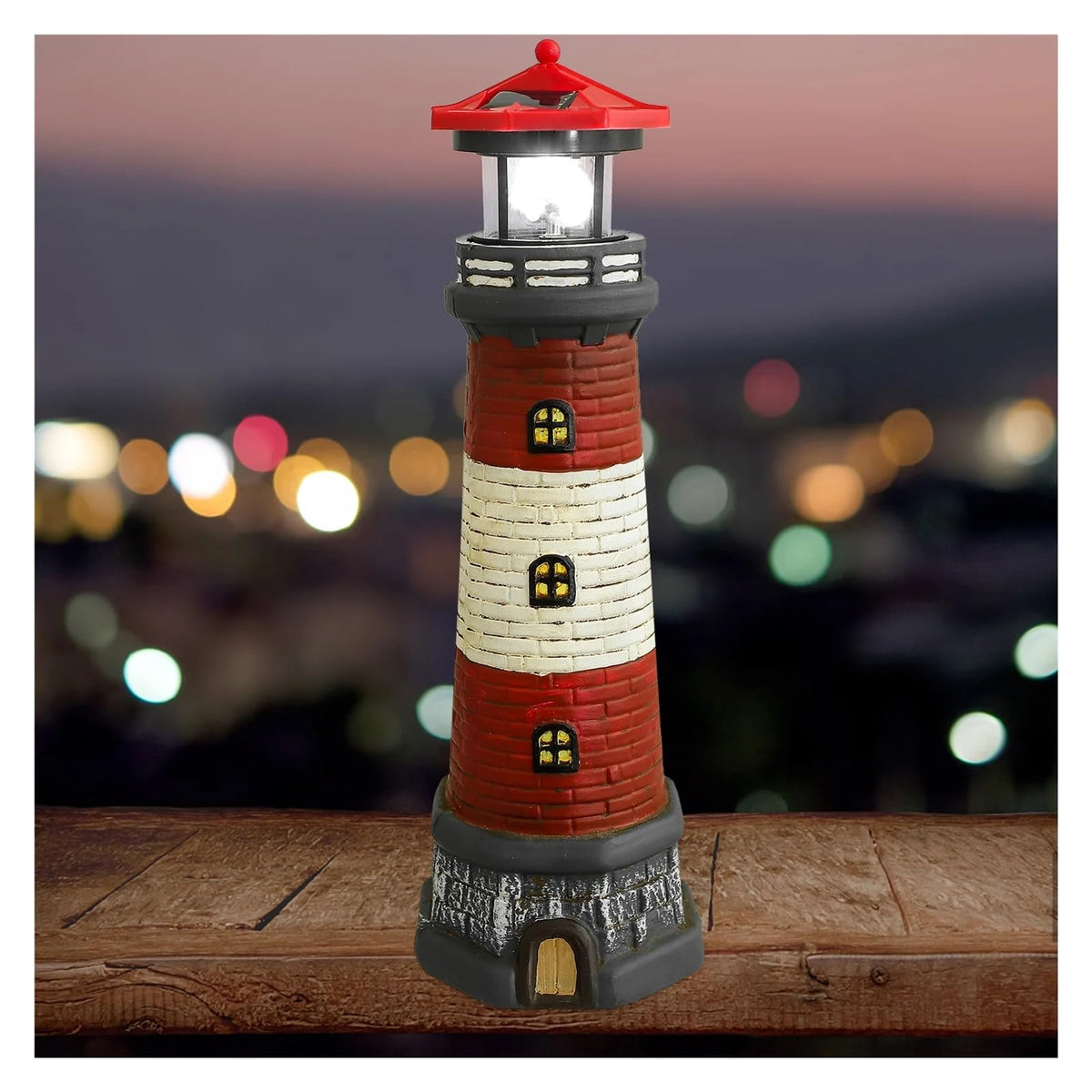 Solar Powered Lighthouse B5697