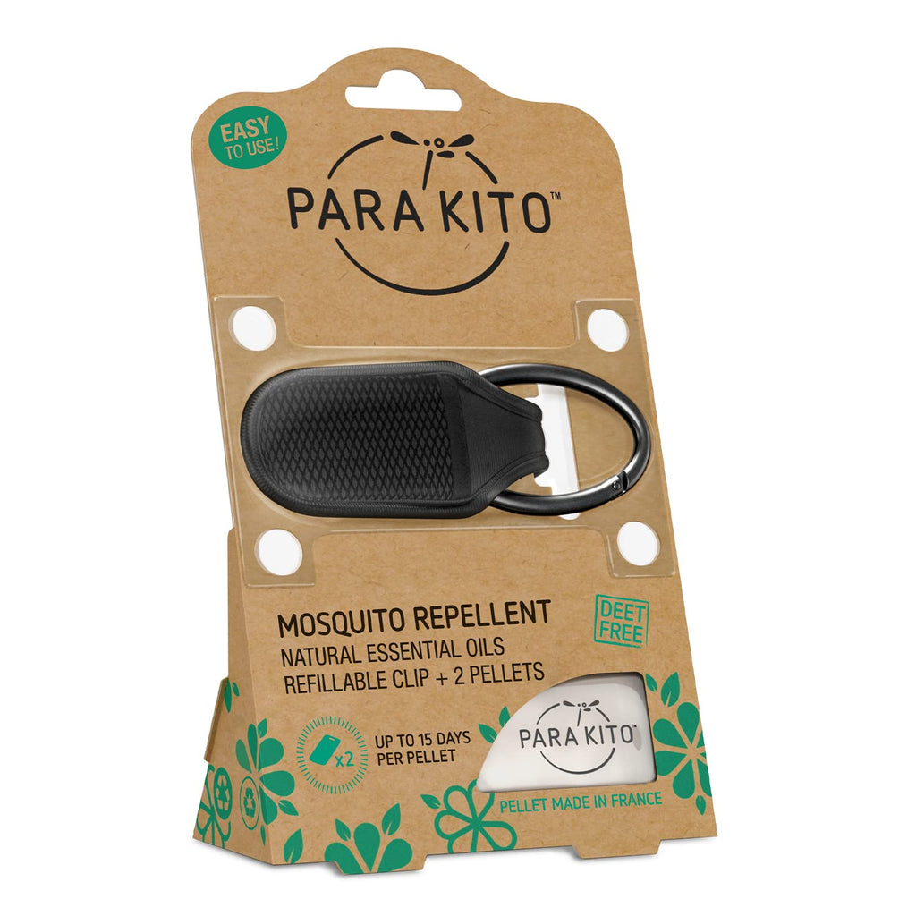 Mosquito Insect & Bug Repellent Clip with Natural Essential Oils Black F375599