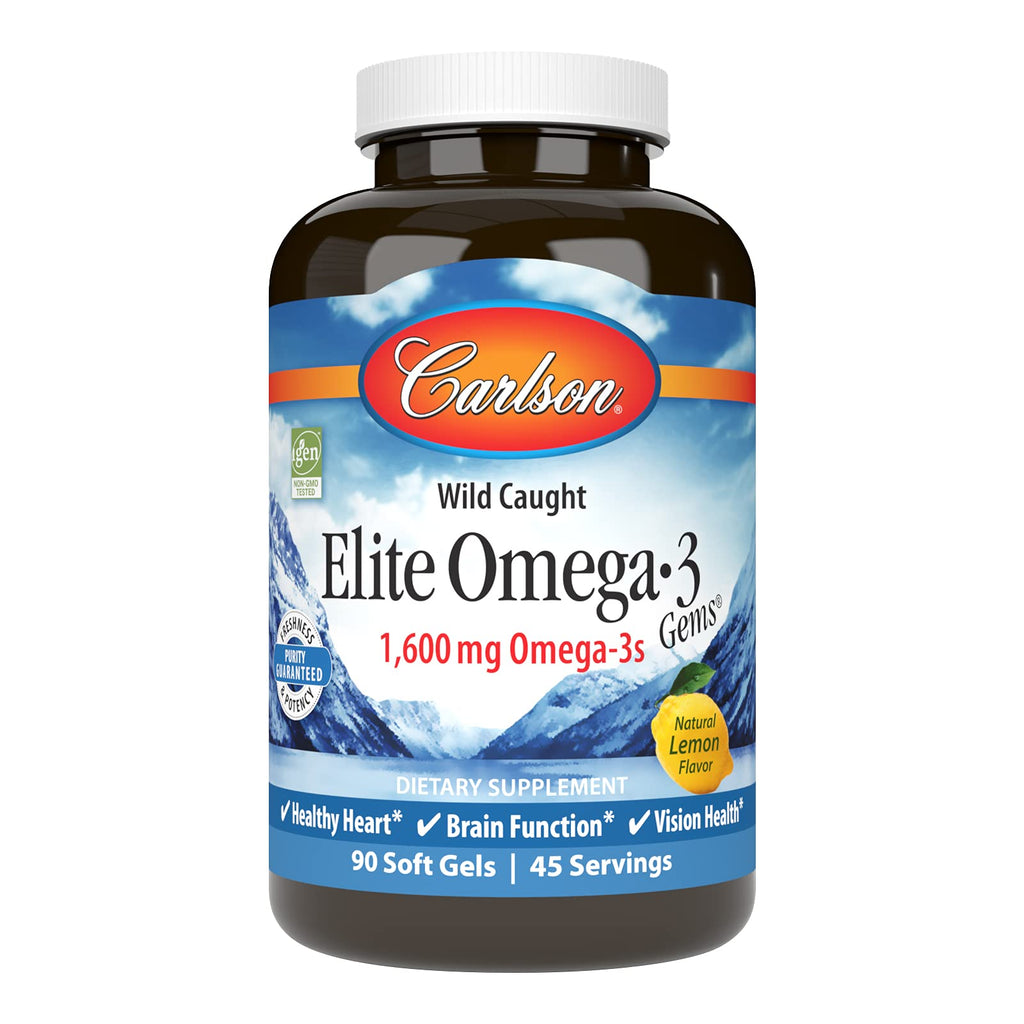 Omega-3 1600mg Soft Gels 90 Count S26853