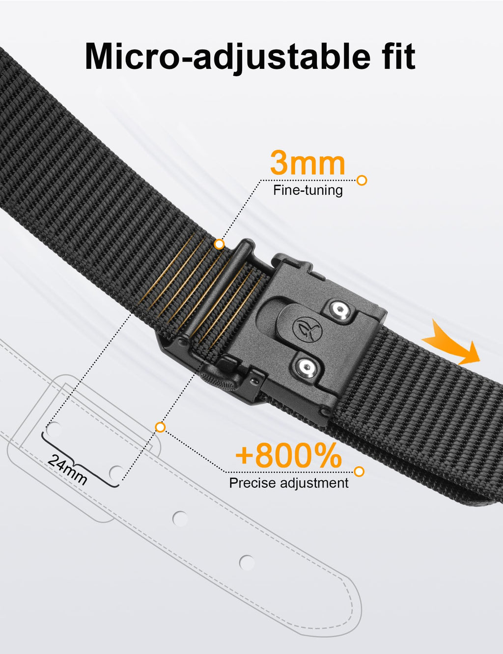 Men's 1.7" Tactical Belt R48265