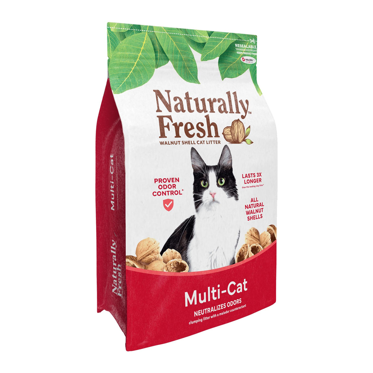 Unscented Walnut Shell Cat Litter 30 Lbs D172348