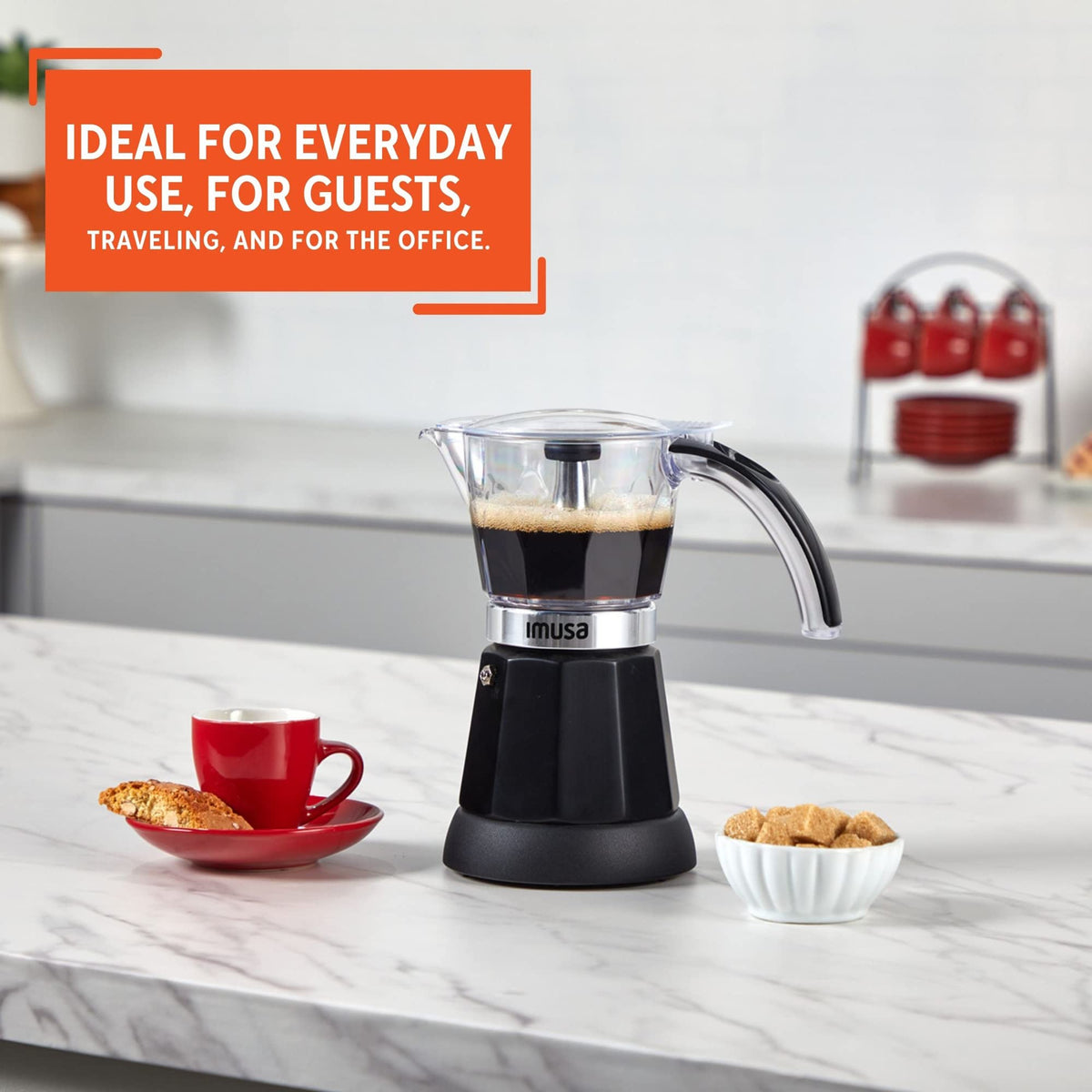 Black Electric Espresso Maker Q9418