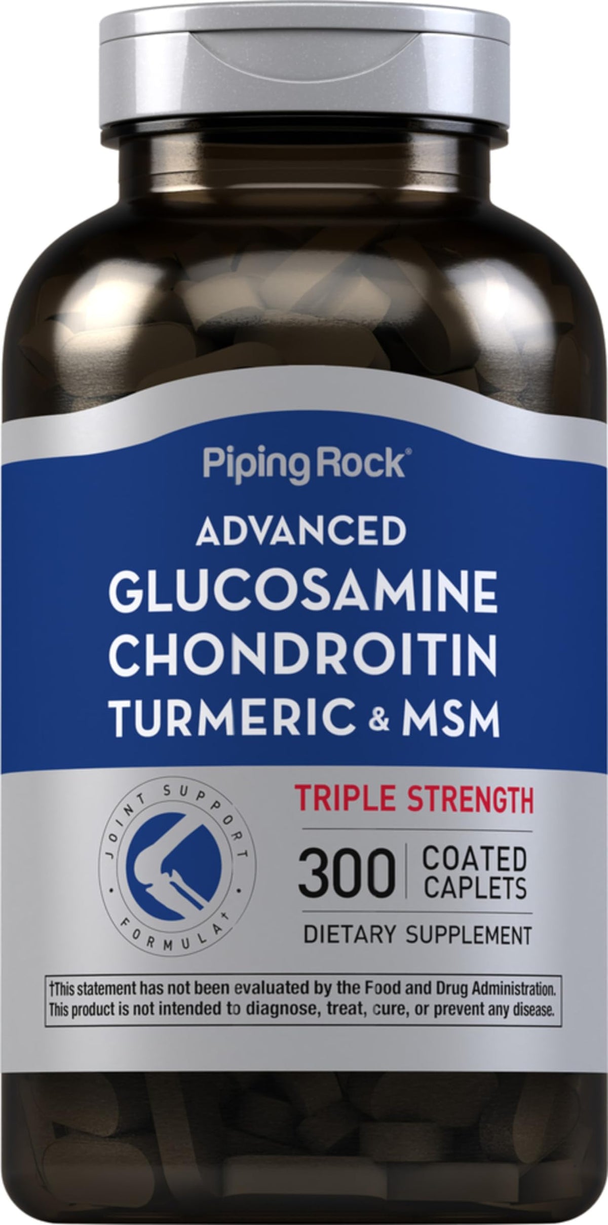 Glucosamine Chondroitin MSM Turmeric 300 Caplets R542348