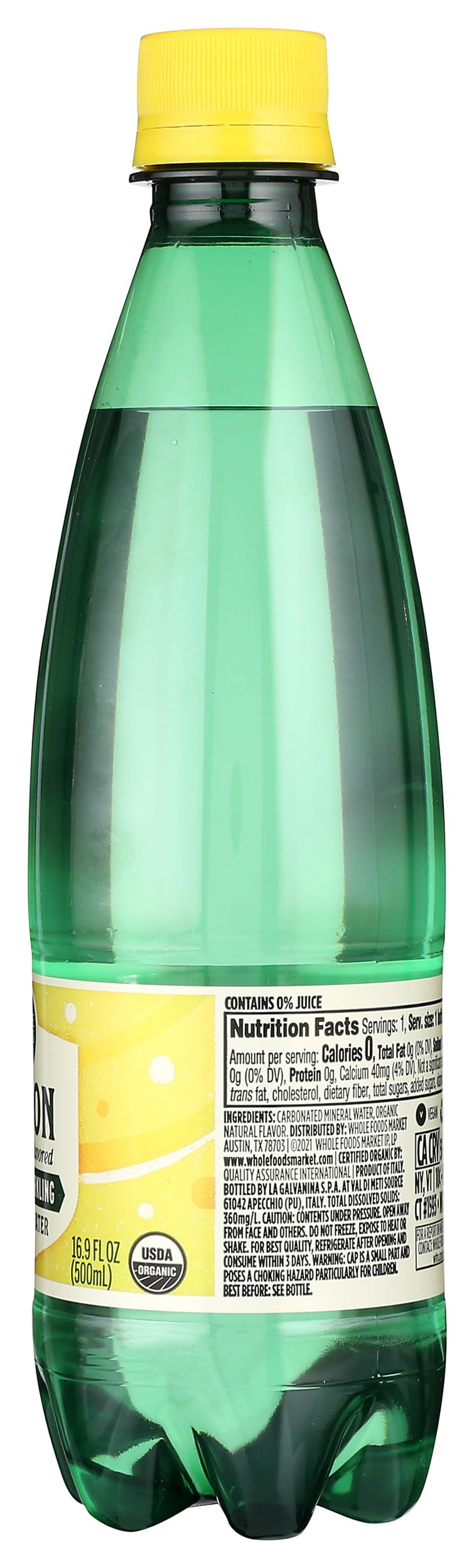 Lemon Sparkling Mineral 500 ml B1381