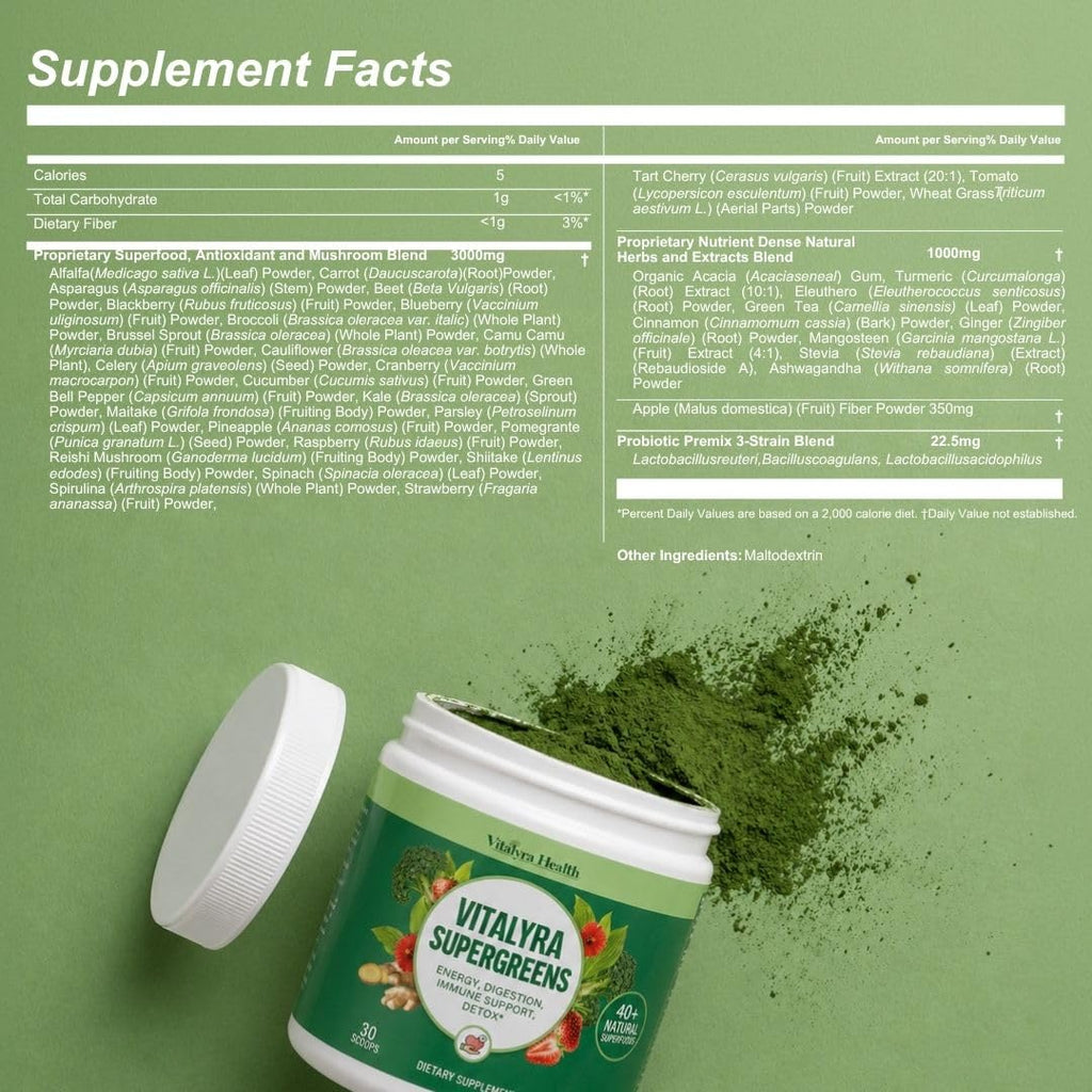 Super Greens Powder Vegan T708