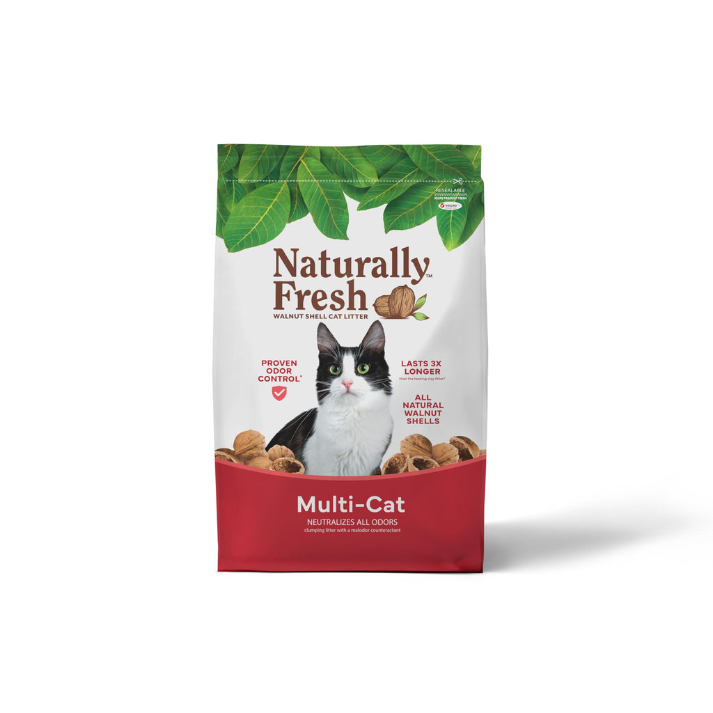 Unscented Walnut Shell Cat Litter 30 Lbs D172348