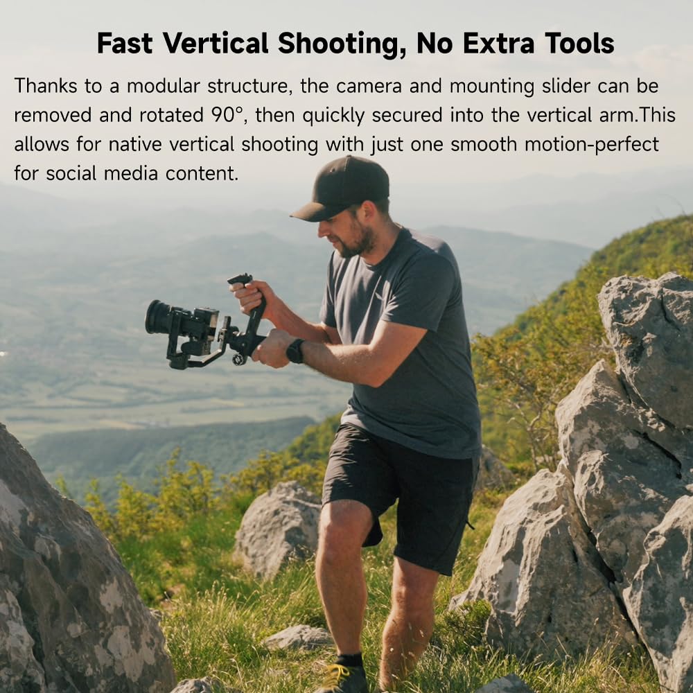 Camera Gimbal Stabilizer with Touch Screen B13501