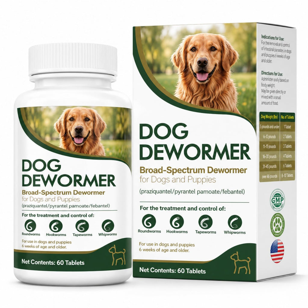 Dewormer for Dogs, 60 Tablets S550137