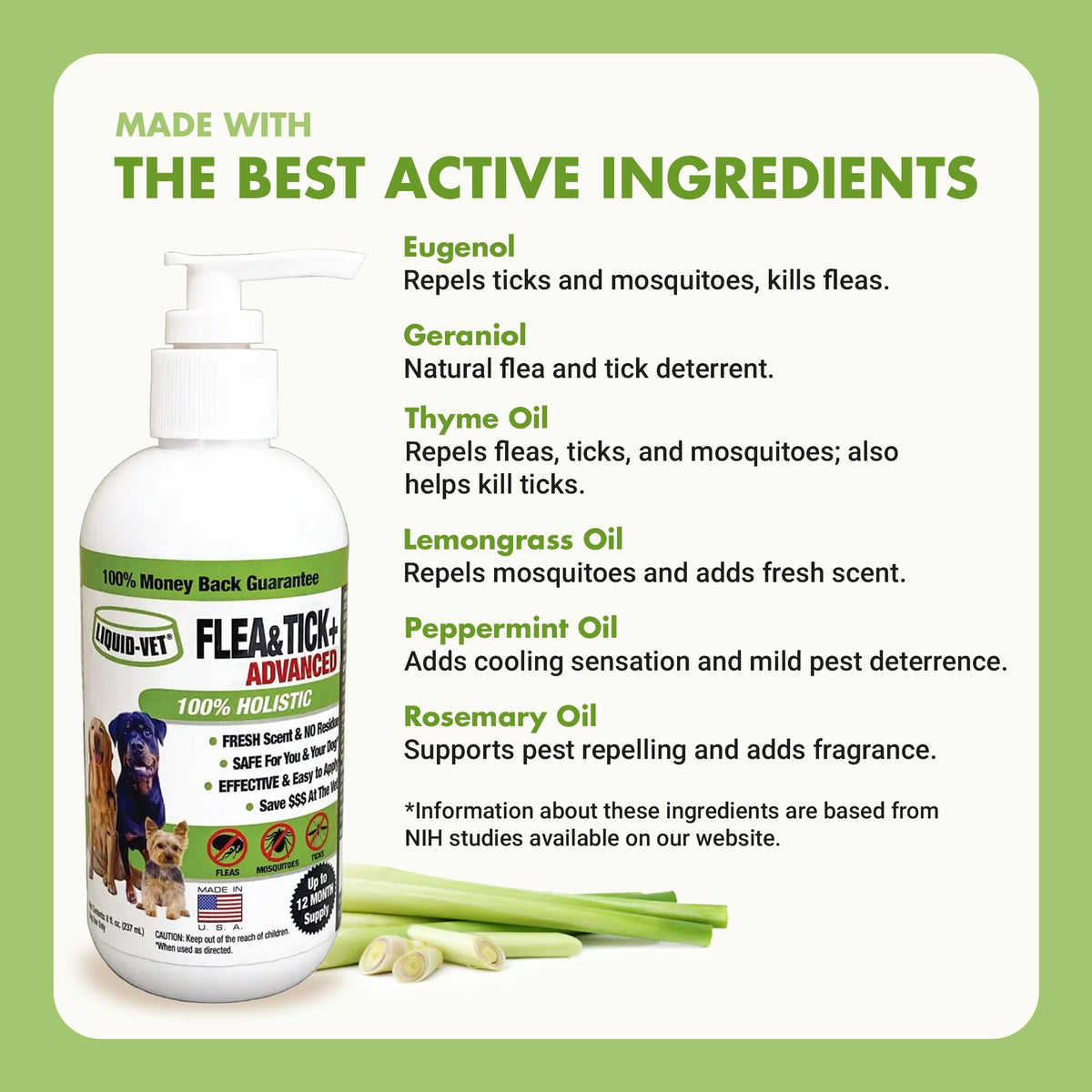 Flea and Tick Topical Treatment 8 oz Q6768