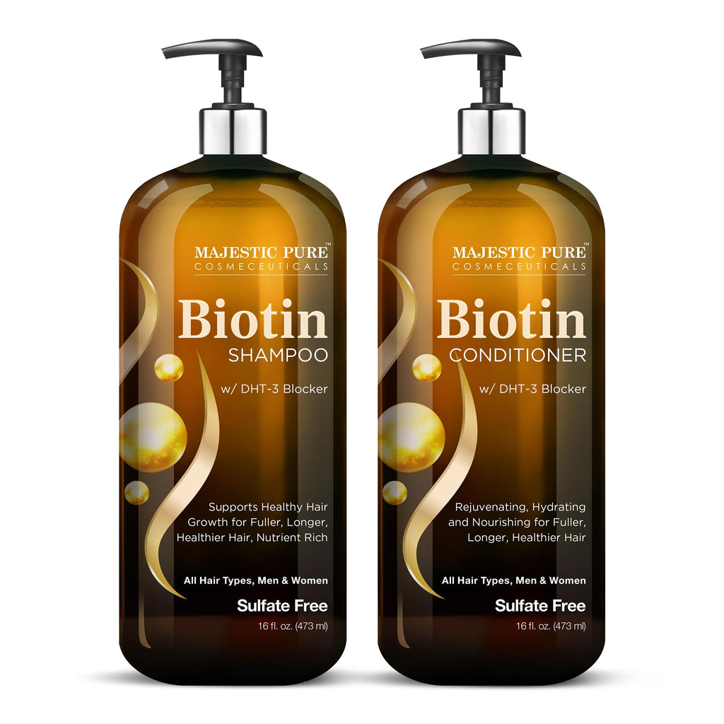 Biotin Shampoo and Conditioner Set 2x16 Fl oz T511