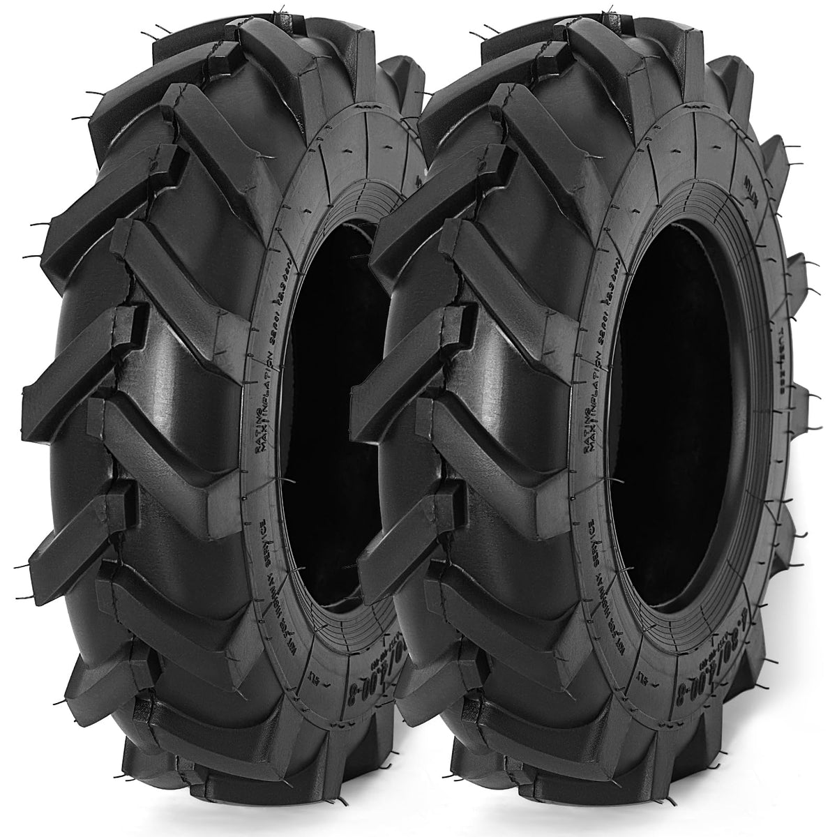 2 PCS 4.80/4.00-8 Tubeless Lawn Garden Tires X876166