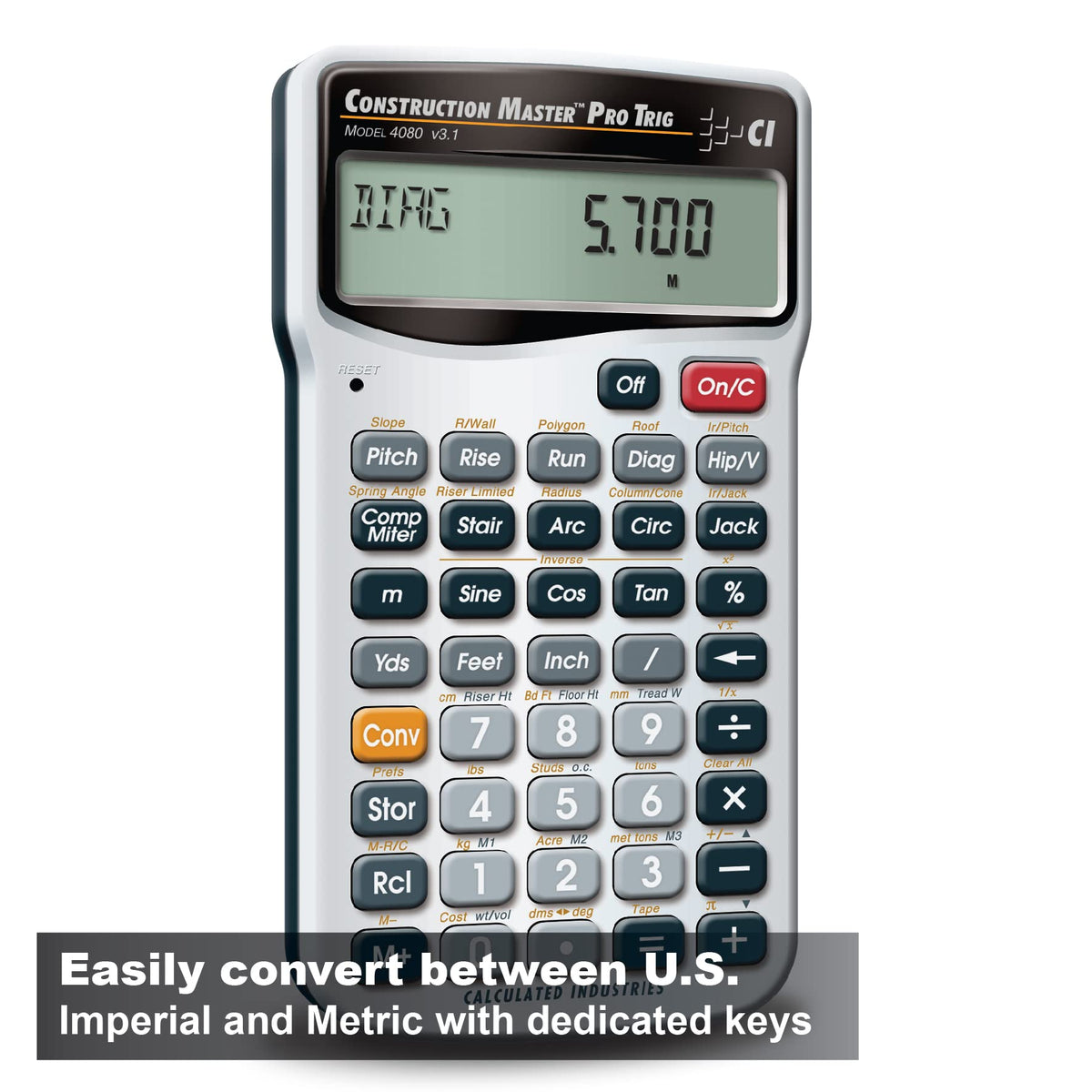 Construction Calculator and Digital Plan Measure K39857