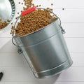 6-Gallon Galvanized Steel Storage Can with Locking Lid W8989