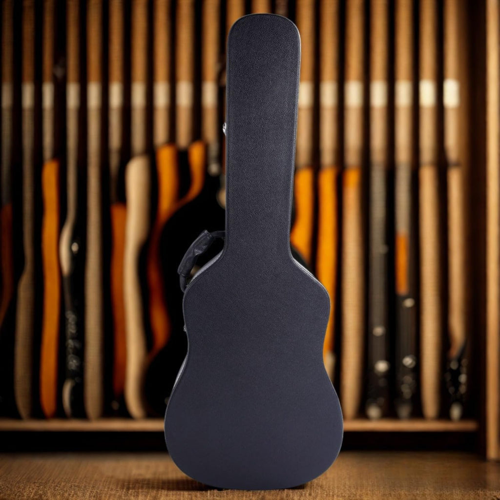 Black 41 Inch Acoustic Guitar Hard Case H375
