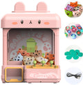 Large Claw Machine with Prizes, Adjustable Sound & Light, Mini Vending Machine, Electronic Arcade Crane Game, Candy Dispenser Toy T5475
