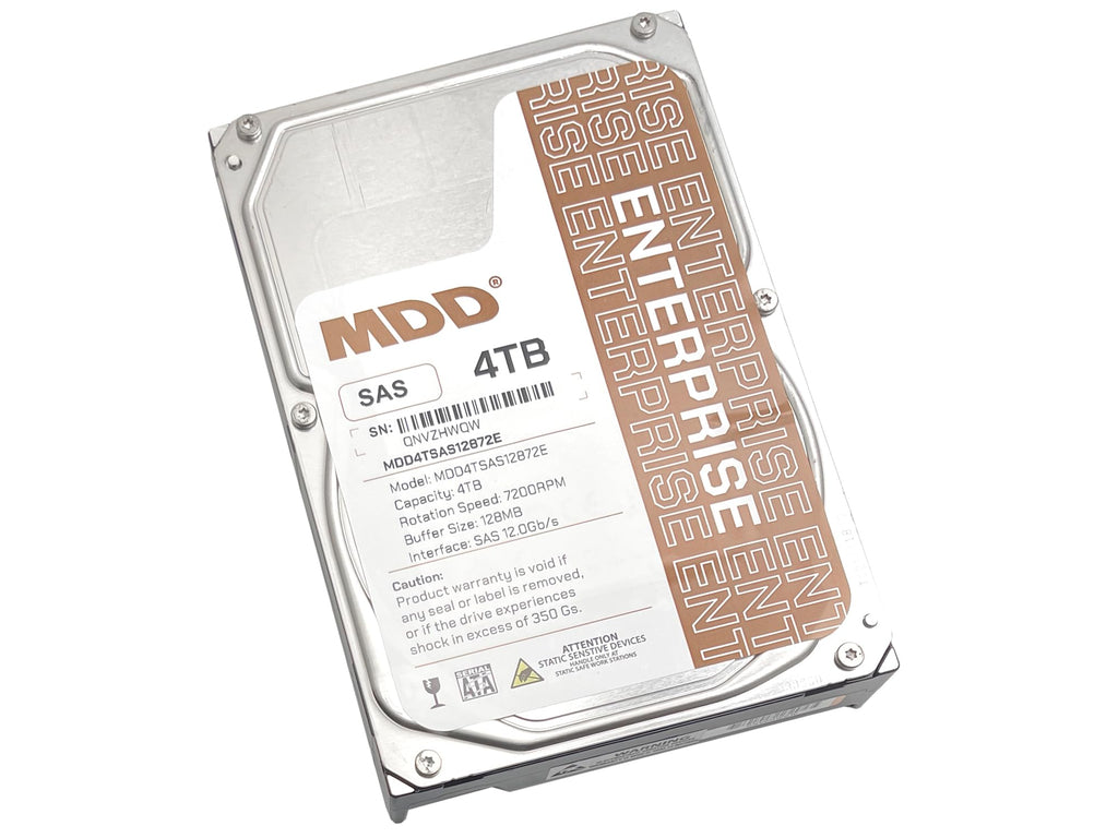 4TB 7200RPM 128MB Cache SAS 12Gb/s 3.5inch Internal Enterprise Hard Drive Y9248