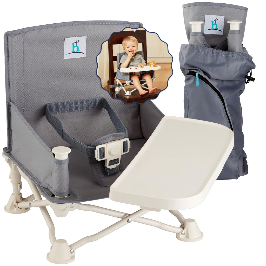 Grey Booster Seat with Tray S215841